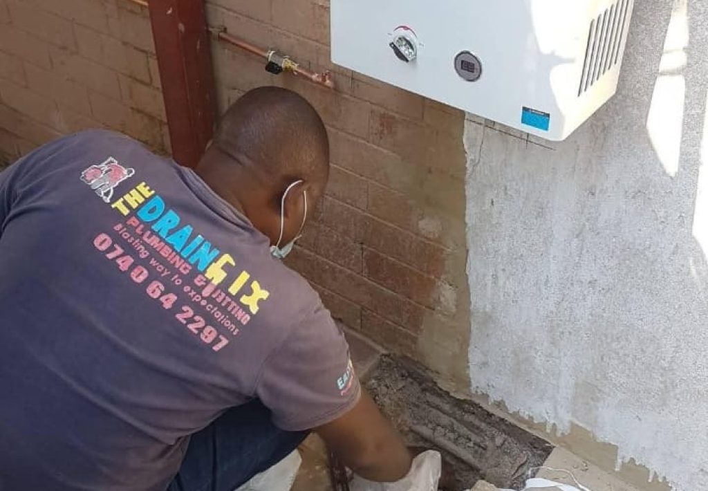 Drain fix Gas Geyser Drain fix Gas Geyser